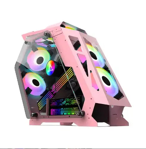 TitanForge X1™ – Full-Size ATX Gaming PC Case in Black