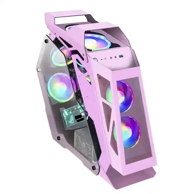 TitanForge X1™ – Full-Size ATX Gaming PC Case in Black