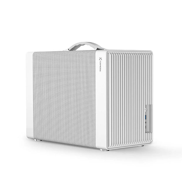 PowerTrain™ P40 CompactForce – M-ATX/ITX Portable PC Case with ATX/SFX PSU Support & USB 3.0 Desktop Mini Chassis