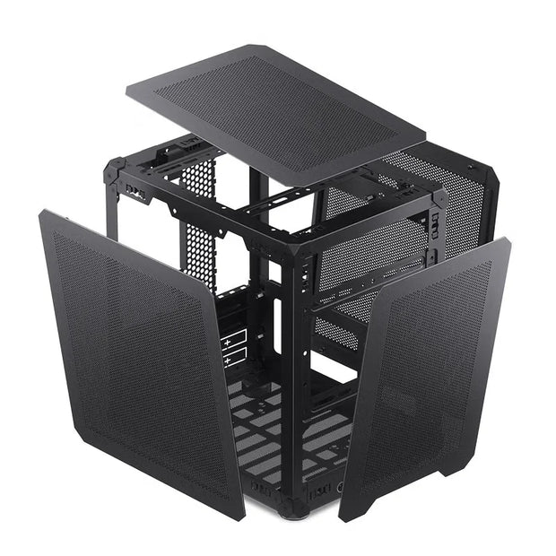 JONSBO C6 MeshMini™ – Portable M-ATX/ITX PC Case with USB-C, ATX PSU Support & 255mm GPU Clearance