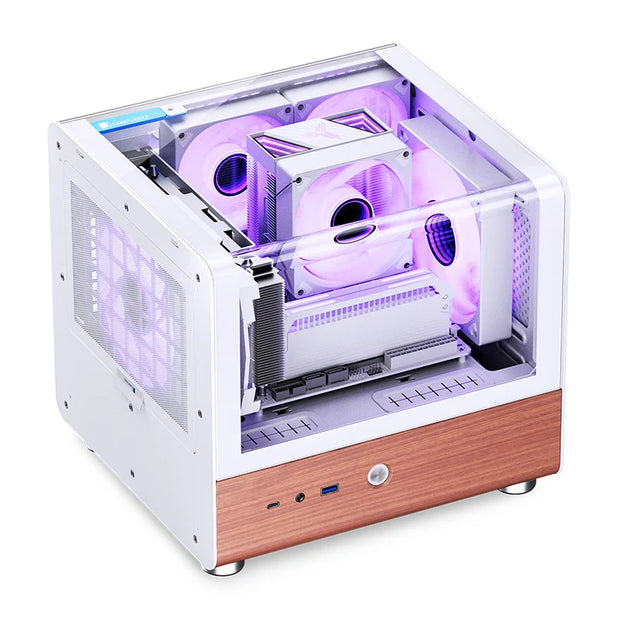 JONSBO TK-0 MiniSea™ – ITX Glass Gaming Case with Sea View Design & SFX Power Support