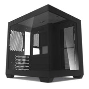 Aigo 275P SeaView Core™ – M-ATX/ITX Gaming PC Case with Double-Sided Tempered Glass & Compact Sea View Room Design