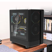 Darkflash™ AeroMesh – Glass Panel Gaming Case with 240mm AIO Support, USB 3.0, Mini-ITX / M-ATX Compatible