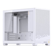 JONSBO™ D32 STD Compact PC Case – Transparent M-ATX Chassis, 240mm Water-Cooling Ready, Adjustable PSU Space (Black)
