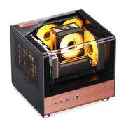 JONSBO TK-0 MiniSea™ – ITX Glass Gaming Case with Sea View Design & SFX Power Support