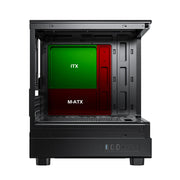 Darkflash™ AeroMesh – Glass Panel Gaming Case with 240mm AIO Support, USB 3.0, Mini-ITX / M-ATX Compatible