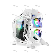 Gladiator OpenCore™ – E-Sports Water-Cooled Gaming Chassis with Tempered Glass Side Panel & Open-Frame Design