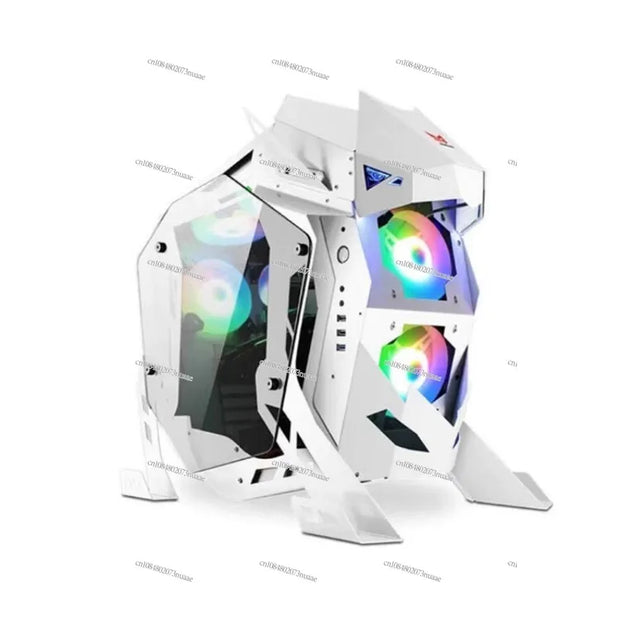 Gladiator OpenCore™ – E-Sports Water-Cooled Gaming Chassis with Tempered Glass Side Panel & Open-Frame Design