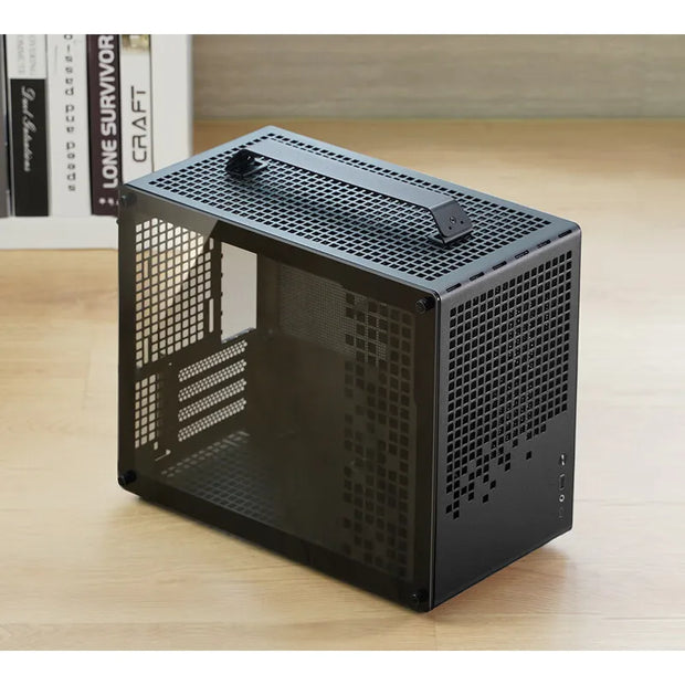 JONSBO Z20 CarryCore™ – 20L Compact ATX/M-ATX PC Case with Detachable Handle, USB Type-C & 163mm GPU Support