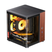 JONSBO TK-0 MiniSea™ – ITX Glass Gaming Case with Sea View Design & SFX Power Support
