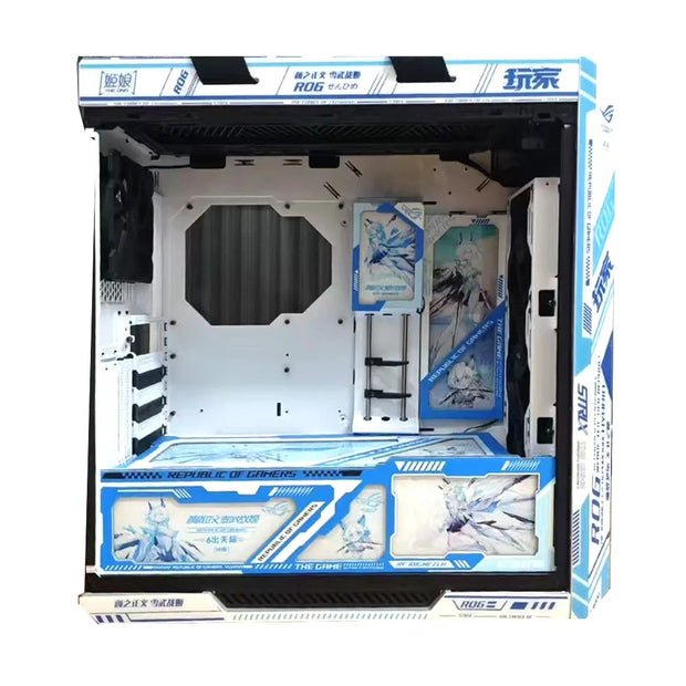 MODSkin™ Anime Frame Stickers – Custom DIY Vinyl Decals for ASUS ROG Helios GX601 Gaming Case