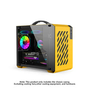 PowerTrain™ X200 MiniFlex – Portable M-ATX/ITX PC Case with USB-C, 240mm Water Cooling Support & Handheld Design