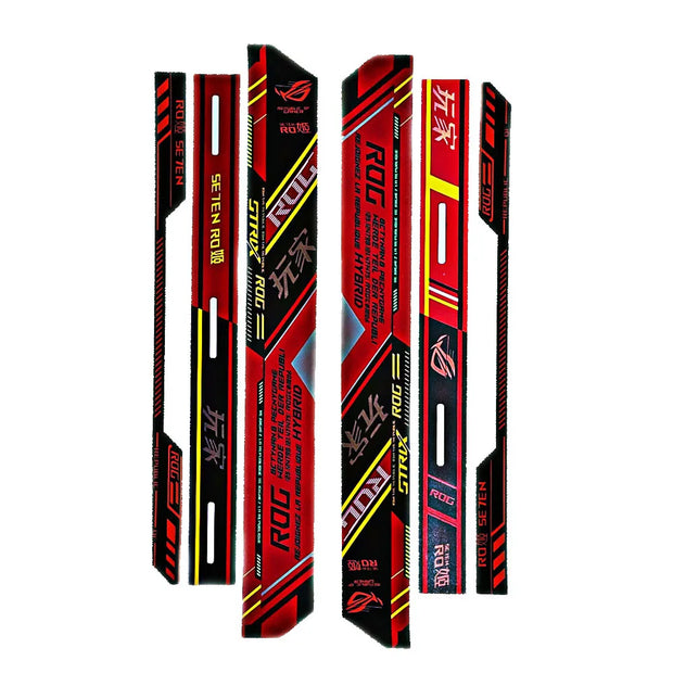 MODSkin™ Anime Frame Stickers – Custom DIY Vinyl Decals for ASUS ROG Helios GX601 Gaming Case