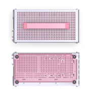JONSBO Z20 Blossom Edition – 20L Pink & White M-ATX/ATX PC Case with Detachable Handle & USB-C Support