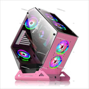 Gladiator OpenCore™ – E-Sports Water-Cooled Gaming Chassis with Tempered Glass Side Panel & Open-Frame Design