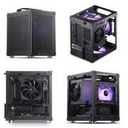 JONSBO C6 MeshMini™ – Portable M-ATX/ITX PC Case with USB-C, ATX PSU Support & 255mm GPU Clearance