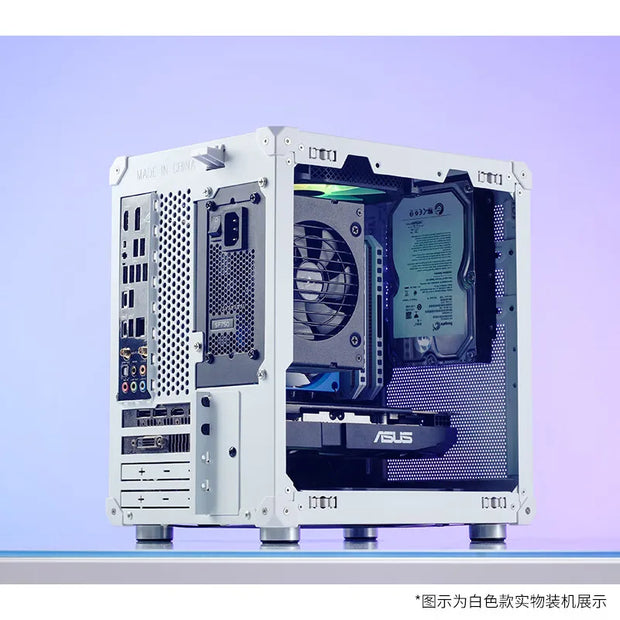 JONSBO C6 MeshMini™ – Portable M-ATX/ITX PC Case with USB-C, ATX PSU Support & 255mm GPU Clearance
